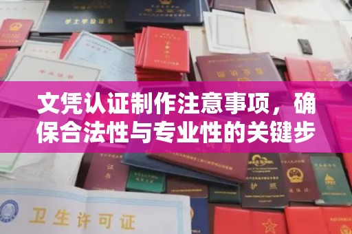 江干文凭认证制作注意事项，确保合法性与专业性的关键步骤
