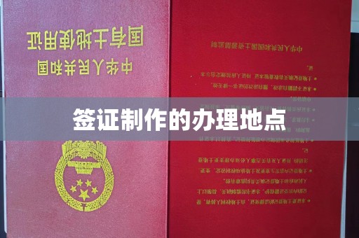 江干签证制作的办理地点